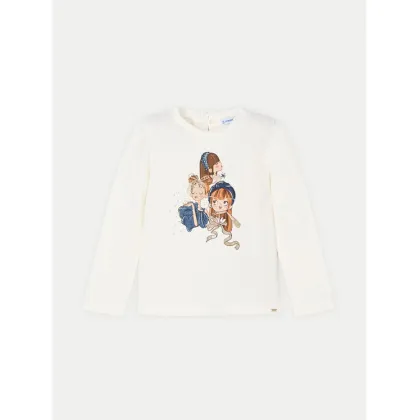 Zdjęcie Mayoral Bluzka 4065 Écru Regular Fit