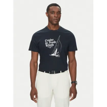 Zdjęcie Marciano Guess T-Shirt 5GHI09 6323A Granatowy Regular Fit