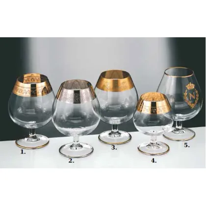 Zdjęcie Szklane kieliszki do Brandy