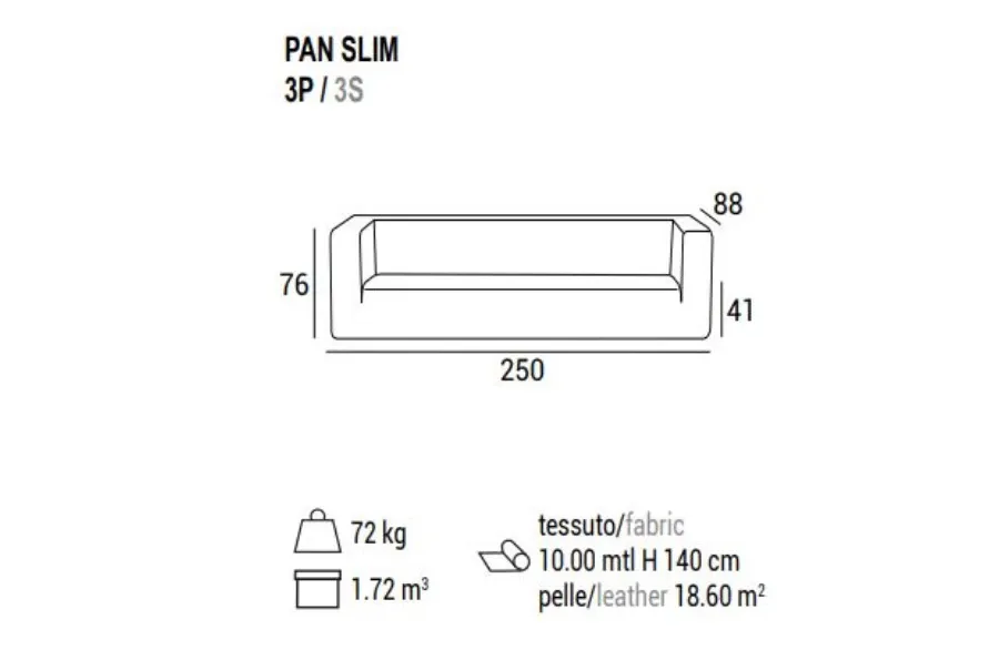 obrazek 5 Ekskluzywna sofa 3-osobowa Pan