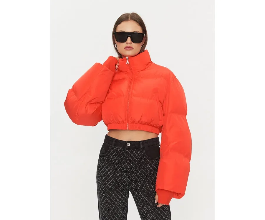 obrazek 1 Patrizia Pepe Kurtka zimowa 2O0103/A358-R809 Pomarańczowy Relaxed Fit
