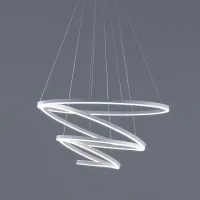 Zdjęcie Designerskie oświetlenie z Włoch - lampa wisząca Hurricane 5 z opcją ściemniania