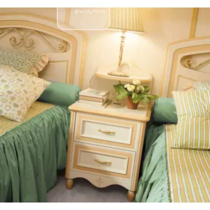 Zdjęcie Stylowy stolik nocny z szufladami - Ferretti e Ferretti