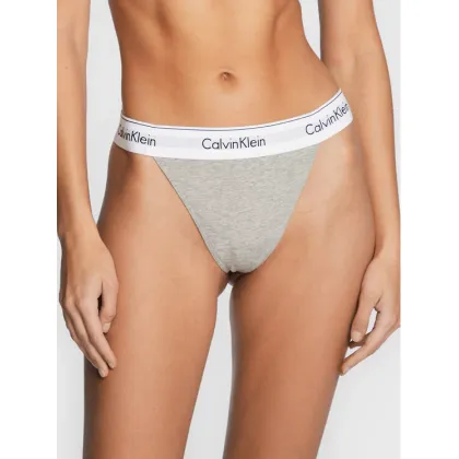 Zdjęcie Calvin Klein Underwear Stringi 000QF7013E Szary