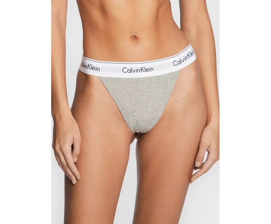 obrazek 1 Calvin Klein Underwear Stringi 000QF7013E Szary