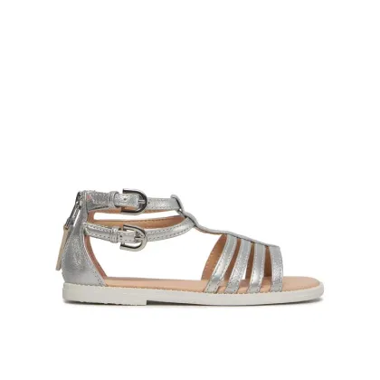 Zdjęcie Geox Sandały J Sandal Karly Girl J7235D 0QDAJ C1007 S Srebrny