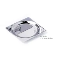 Picture Stylish soap dish made of chrome-plated brass - Il Paralume Marina