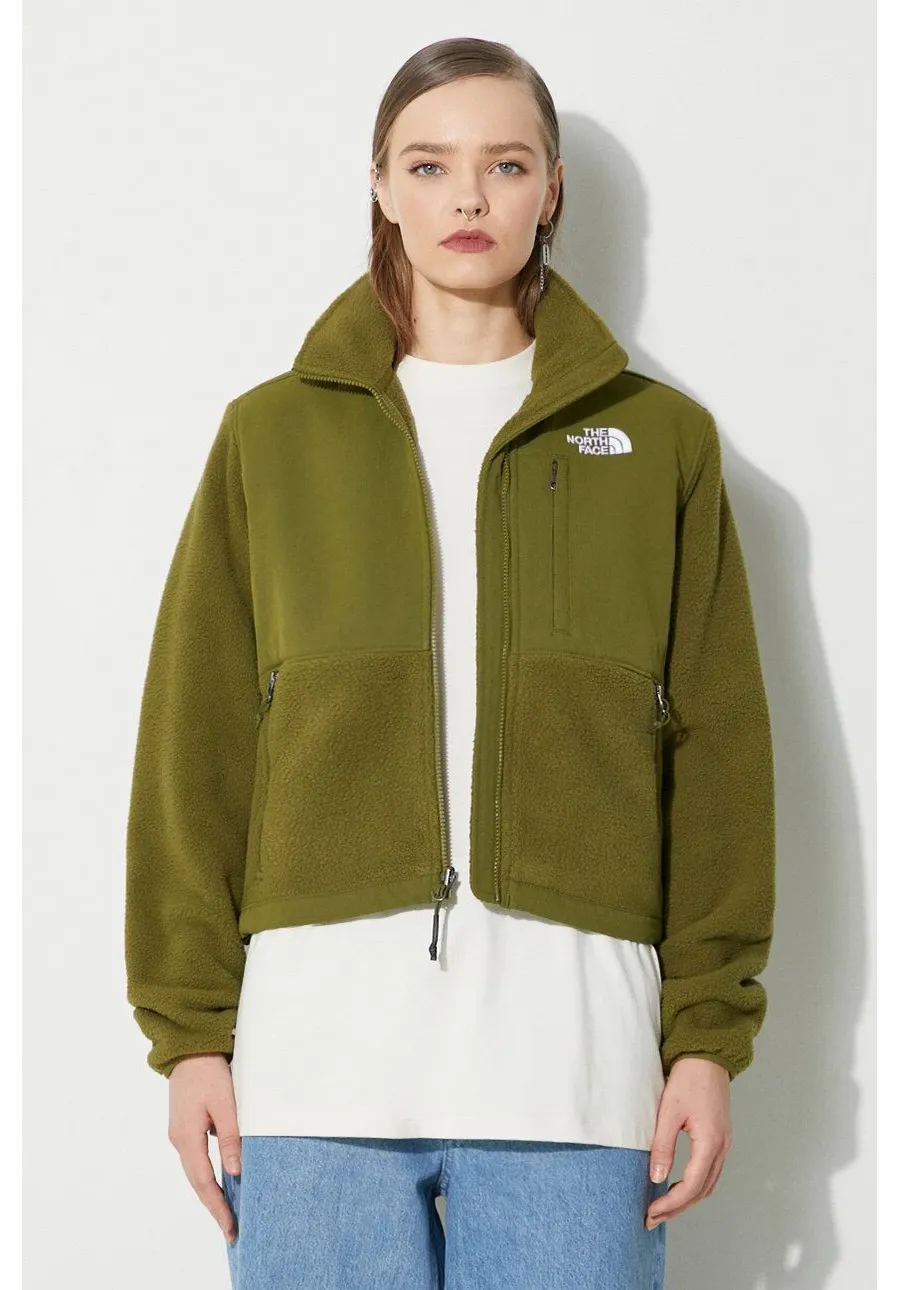 obrazek 1 The North Face kurtka W Ripstop Denali Jacket damska kolor zielony przejściowa oversize NF0A870SPIB1