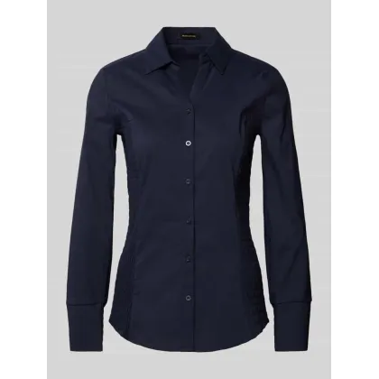 Zdjęcie Bluzka koszulowa z detalem z logo