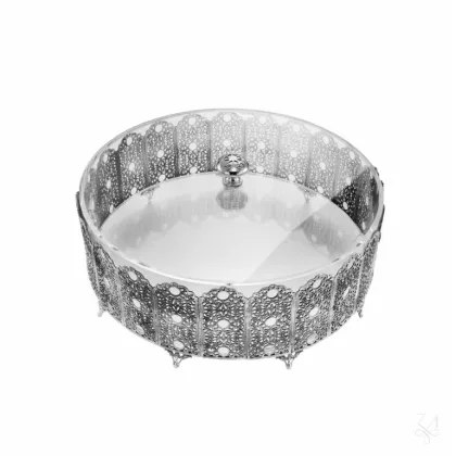 Zdjęcie Stylowa srebrna miska do macy - Zaramella Argenti