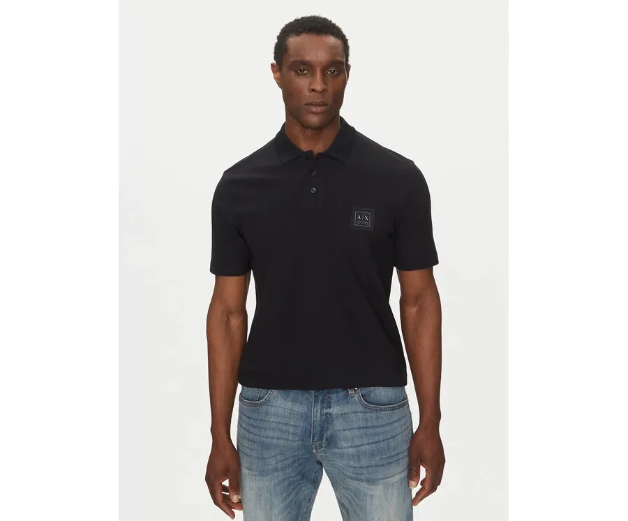 obrazek 1 Armani Exchange Polo XM000356 AF12758 UB101 Granatowy Regular Fit