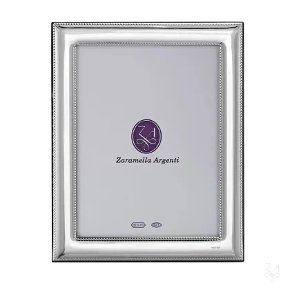 Zdjęcie Stylowa srebrna ramka na zdjęcia 15×20 cm Rome - Zaramella Argenti