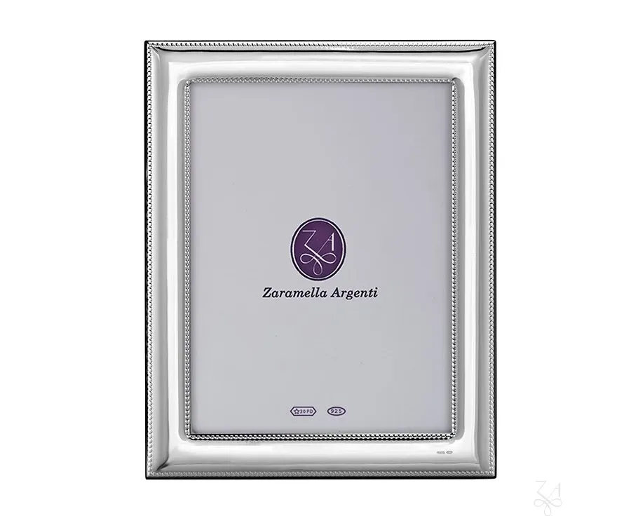 obrazek 1 Stylowa srebrna ramka na zdjęcia 15×20 cm Rome - Zaramella Argenti