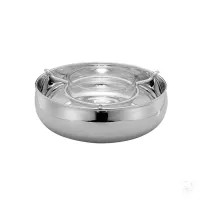 Picture Beautiful stylish silver-plated caviar dish - Zaramella Argenti