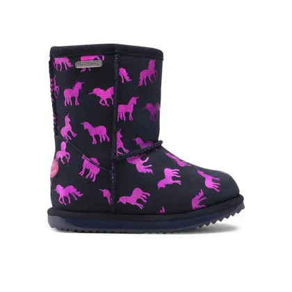 Zdjęcie EMU Australia Śniegowce Rainbow Unicorn Brumby K12373 Czarny