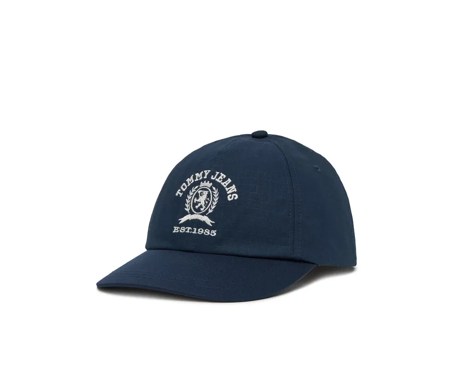 obrazek 1 Tommy Jeans Czapka z daszkiem Tjm Crest Cap AM0AM13286 Granatowy