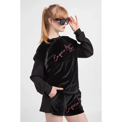 Zdjęcie Bluza damska welurowa EA7 EMPORIO ARMANI EA7 Emporio Armani