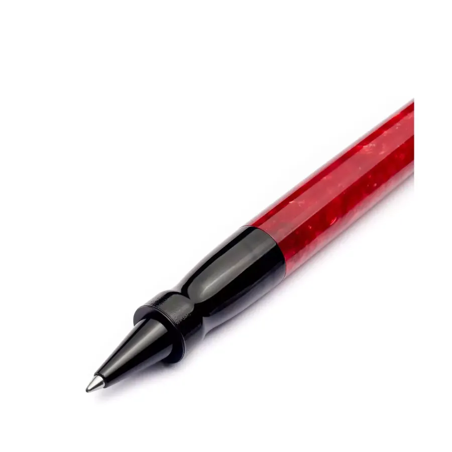 obrazek 1 Włoskie pióro kulkowe Rock- Black Red