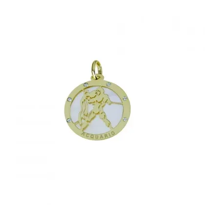 Zdjęcie Dwukolorowy znak zodiaku Wodnik