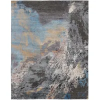 Picture Prestigious blue-gray exclusive 3D carpet - SEDUCTION 840233