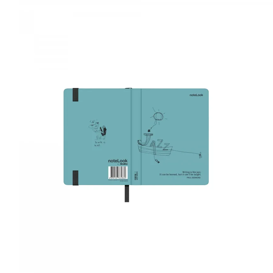 obrazek 5 Elegancki notes z kolekcji Music Jazz