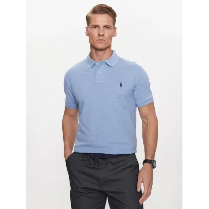Zdjęcie Polo Ralph Lauren Polo 710666998007 Niebieski Custom Slim Fit