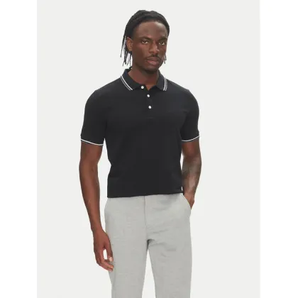 Zdjęcie Lindbergh Polo 30-404010 Czarny Relaxed Fit