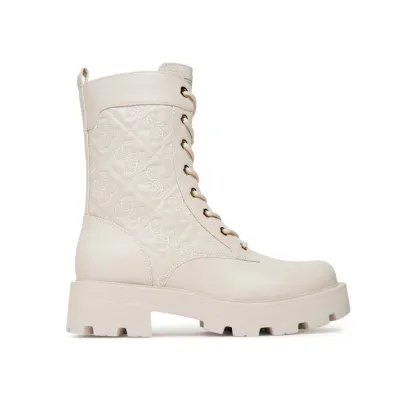 Zdjęcie Guess Botki FLTYAN ELE10 Écru