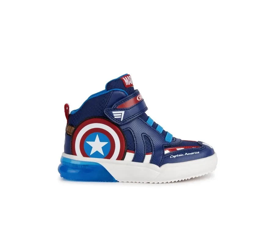 obrazek 1 Geox Sneakersy MARVEL J Grayjay Boy J369YC 0FU50 C0735 DD Granatowy