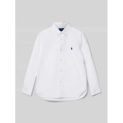 Zdjęcie Koszula casualowa o kroju slim fit z wyhaftowanym logo