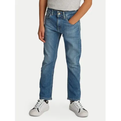 Zdjęcie Calvin Klein Jeans Jeansy Essential IB0IB02306 Niebieski Relaxed Fit