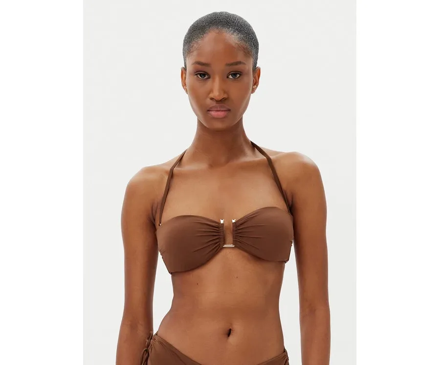 obrazek 1 Max Mara Beachwear Góra od bikini Amelia 2516821199 Brązowy