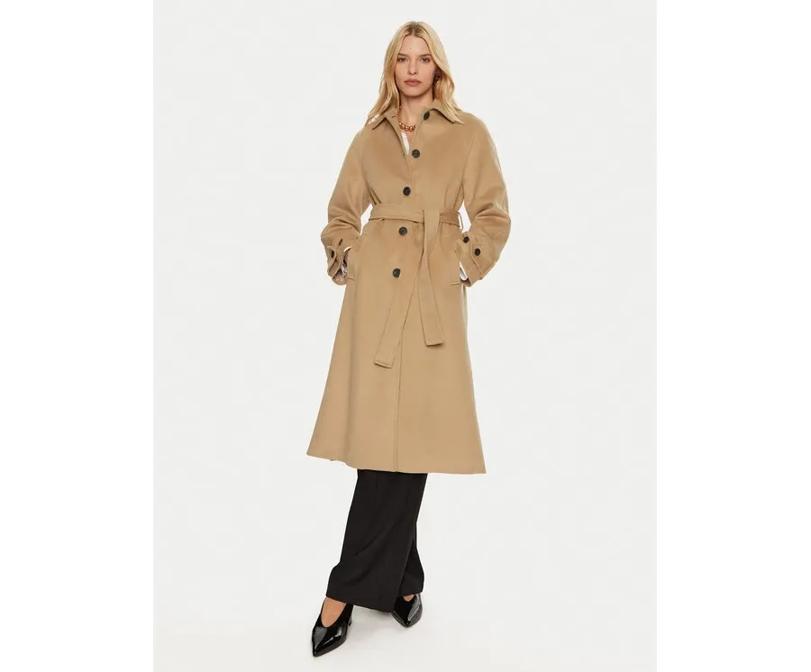 obrazek 1 ARTIGLI Płaszcz przejściowy ACCP000208 Beżowy Regular Fit