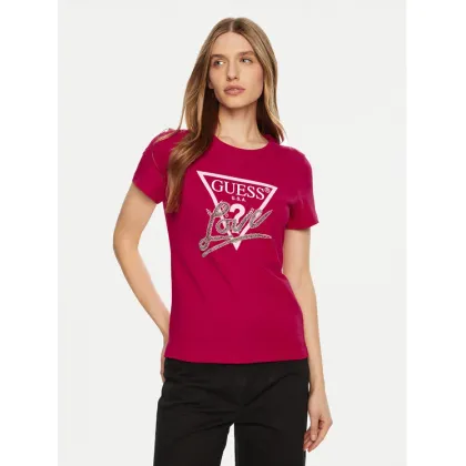 Zdjęcie Guess T-Shirt W5RI10 I3Z14 Czerwony Regular Fit