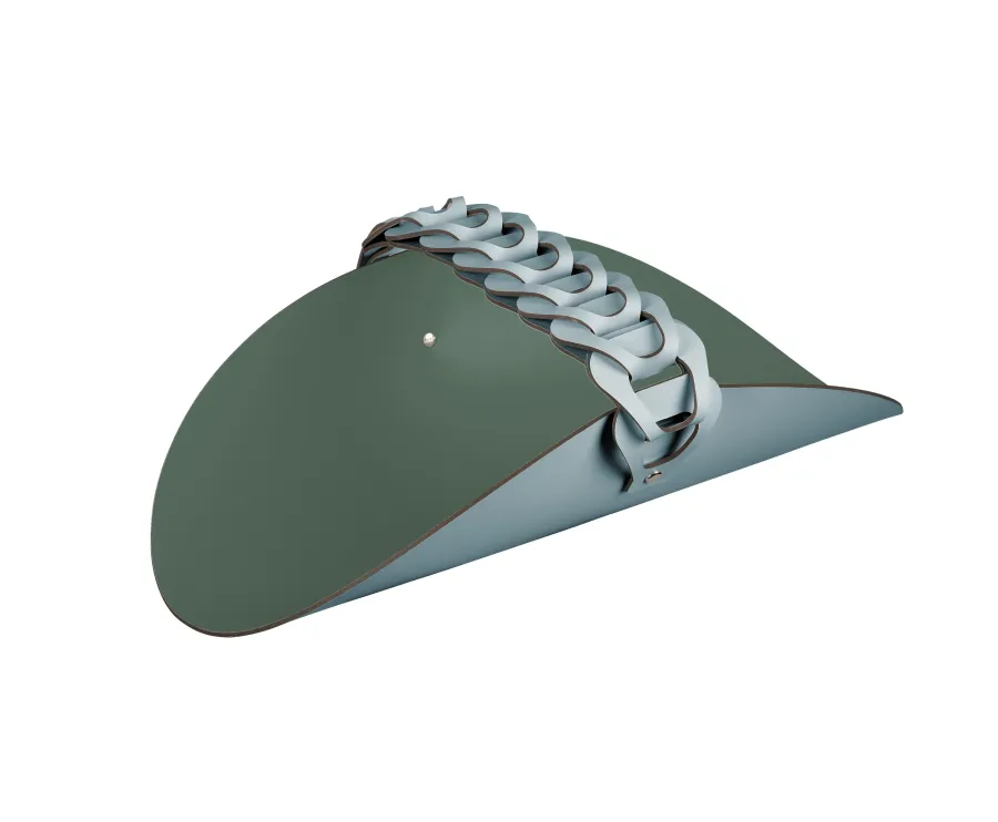 obrazek 1 Oryginalny jasnobłękitny organizer na ręczniki 28x48 cm inspirowany stylem marynistycznym