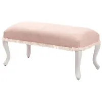 Picture A unique seat finished with a ruffle for a youth room - Cilek