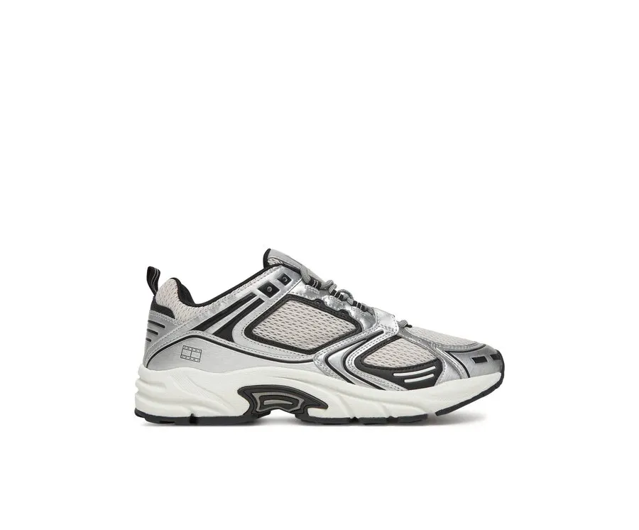 obrazek 1 Tommy Jeans Sneakersy Archive'97 Metallic EM0EM01572 Czarny