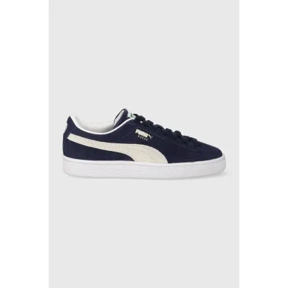Zdjęcie Puma sneakersy zamszowe Suede Classic XXI kolor granatowy 374915