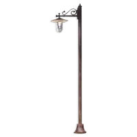 Zdjęcie Oryginalna włoska lampa w stylu klasycznym na zewnątrz