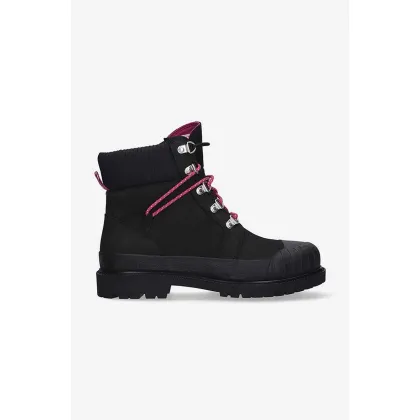 Zdjęcie Timberland workery Heritage 6 In Boot kolor czarny na płaskim obcasie A2JWZ-BLACK