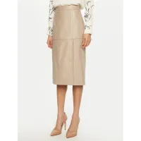 Zdjęcie Marella Spódnica skórzana Bambino 2513401011 Écru Regular Fit