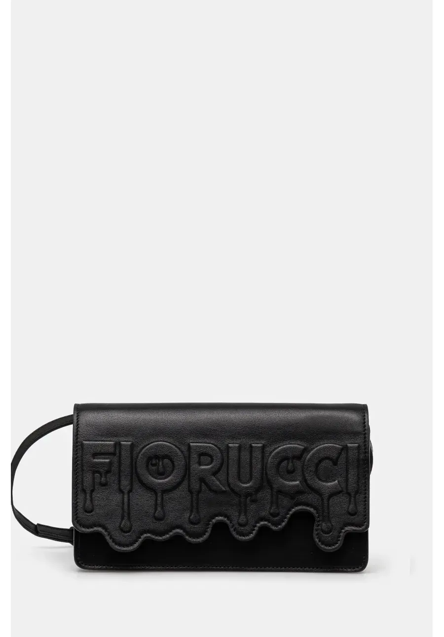 obrazek 1 Fiorucci torebka skórzana Melted Bag kolor czarny U01FPABA208LE01BK01