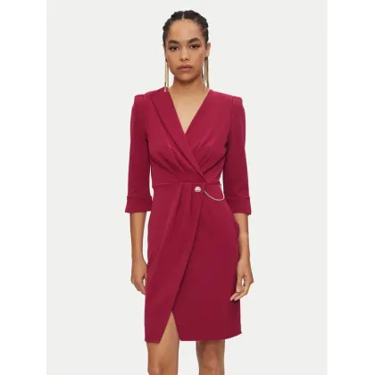 Zdjęcie Rinascimento Sukienka koktajlowa CFC0019592002 Bordowy Regular Fit