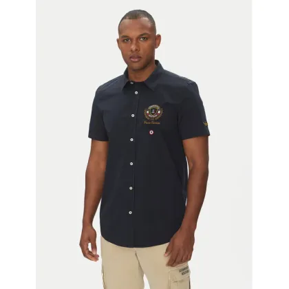 Zdjęcie Aeronautica Militare Koszula 251CA1285CT3288 Granatowy Regular Fit