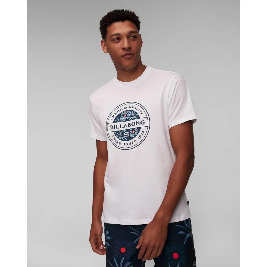 obrazek 1 Biały T-shirt Męski Billabong Rotor Fill Ss