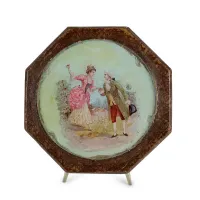 Zdjęcie Francuska skrzynka na cukierki z początku XIX wieku