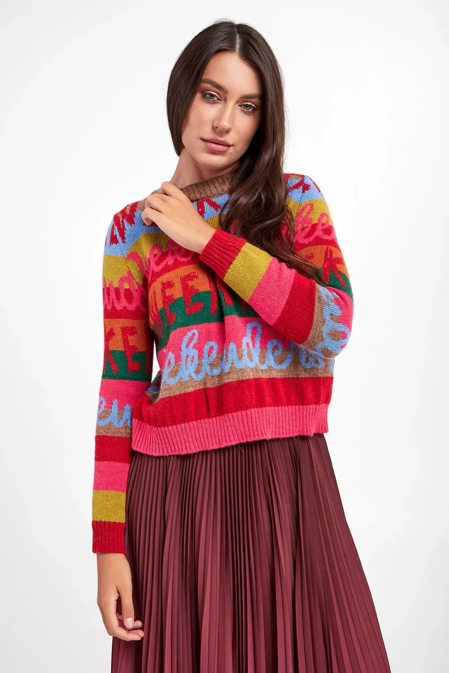 obrazek 1 Sweter z wełną alpaka Glenda WEEKEND MAX MARA Weekend Max Mara