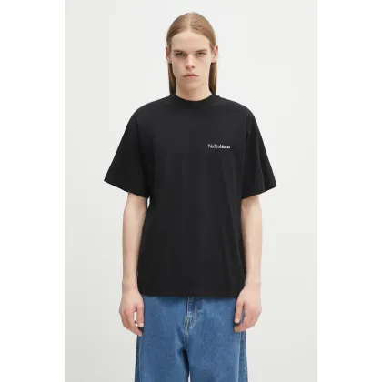 Zdjęcie No Problemo t-shirt bawełniany Mini Problemo SS Tee kolor czarny z nadrukiem NP6000903