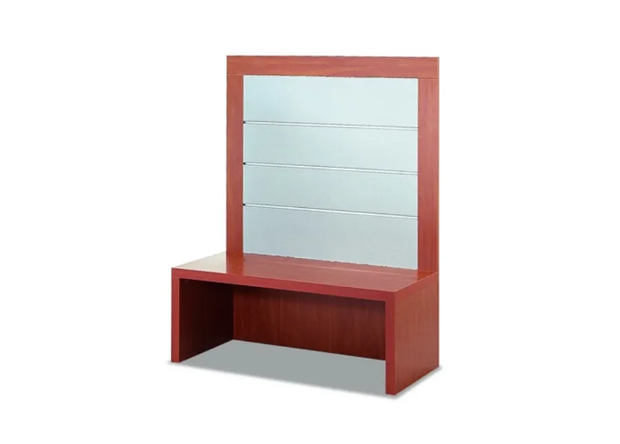 obrazek 1 Panel z listew z ławką do sklepu