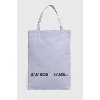 Zdjęcie Samsoe Samsoe torebka Luca kolor fioletowy UNI214000